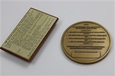 Augusta CC Southeastern Open Bobby Jones 50th Anniversary Ltd Player Gift Bronze Medal in Box