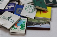 Fifty (50) Various Golf Course & Country Club Matchbooks