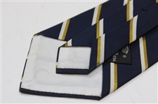 Gene Sarazen's Personal JUN Blue Knickers, Yellow Sweater, Striped Tie, Socks & Brown Shoes Outfit