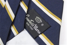 Gene Sarazen's Personal JUN Blue Knickers, Yellow Sweater, Striped Tie, Socks & Brown Shoes Outfit