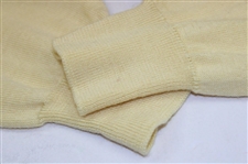 Gene Sarazen's Personal JUN Blue Knickers, Yellow Sweater, Striped Tie, Socks & Brown Shoes Outfit