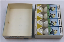 Full Dozen Lee Elder Faultless Golf Balls in Original Box & Sleeves