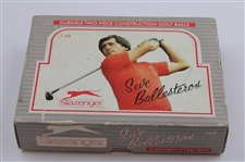 Full Dozen Seve Ballesteros Slazenger Golf Balls in Original Box & Sleeves