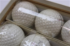 Full Dozen Jack Burke MacGregor Golf Balls in Original Box & 2/3 Sleeves