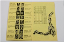 1965 La Costa Country Club Program w/Lester Nehamkin Photo Sheets/Negatives