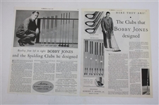 Full Dozen bobby Jones Callaway Golf Balls in Original Box & Sleeves w/2 Club Articles