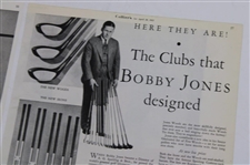 Full Dozen bobby Jones Callaway Golf Balls in Original Box & Sleeves w/2 Club Articles