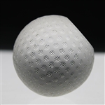 Tiffany & Co Luxury Leaded Crystal Art Glass Golf Ball Paperweight