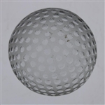 Tiffany & Co Luxury Leaded Crystal Art Glass Golf Ball Paperweight