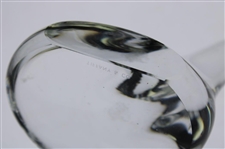 Tiffany & Co Luxury Leaded Crystal Art Glass Golf Club Paperweight