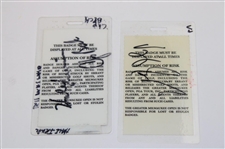 Fifteen (15) Various Greater Milwaukee Open Winners Signed Tickets/Badges/Credentials JSA ALOA