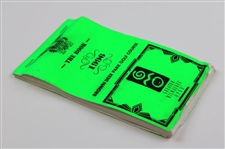 1996 GMO Yardage Book from Tiger Woods' Pro Debut Signed by Payne, Zinger & Stricker JSA ALOA