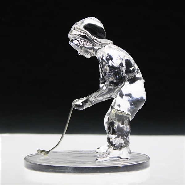 Pinehurst Country Club Crystal Putter Boy Statue