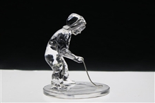 Pinehurst Country Club Crystal Putter Boy Statue