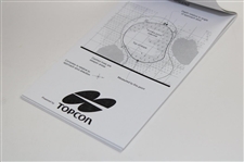 Champion Matt Fitzpatrick Signed 2022 US Open at The Country Club Yardage Book JSA ALOA