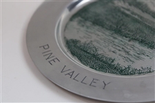 1954 Pine Valley 36 Holes Group B Runner Up Trophy Plate - Nov 6th & 7th