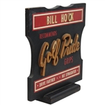 Knipple Studios Bill Hook 'Golf Pride Grips' Wood Advertising Display