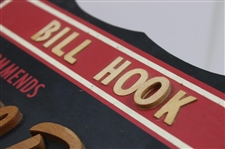 Knipple Studios Bill Hook 'Golf Pride Grips' Wood Advertising Display
