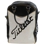 Brad Faxon Black & White Leather Titleist Shag Bag