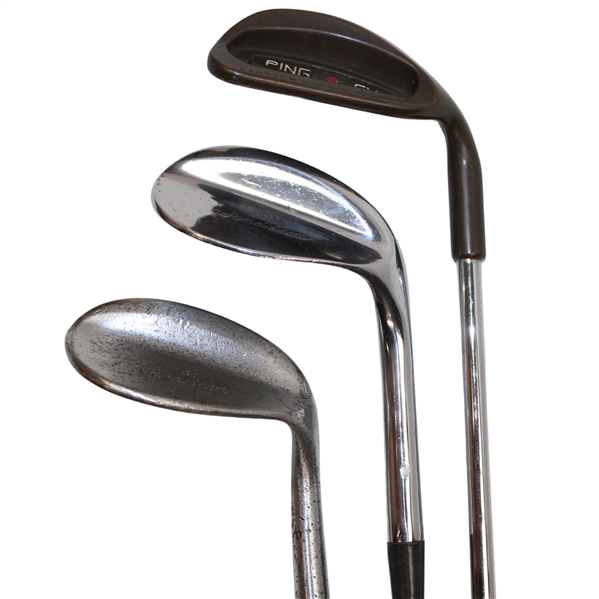 PING Sand Wedge & Two (2) Wilson Sand Irons 
