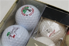 One Dozen Golf Balls & Seagram's Scotch Ball