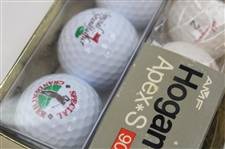 One Dozen Golf Balls & Seagram's Scotch Ball