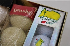 One Dozen Golf Balls & Seagram's Scotch Ball