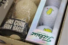 One Dozen Golf Balls & Seagram's Scotch Ball