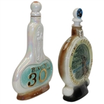 Two (2) Bing Crosby Pro-Am Liquor Decanters - 1966 & 1967