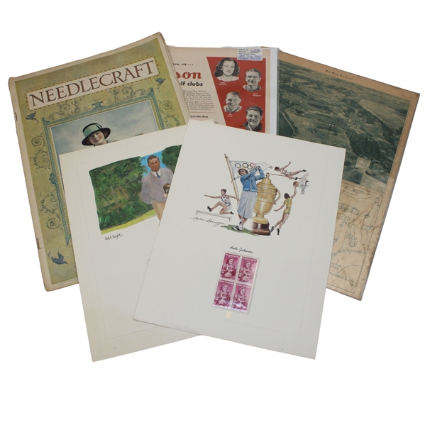 Three Items - Mid-Week Pictorial & Stamps