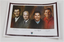 2008 & 2009 World Golf Hall of Fame Inductee Posters 