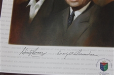 2008 & 2009 World Golf Hall of Fame Inductee Posters 