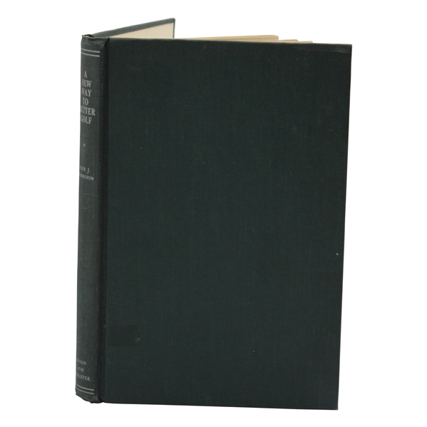1946 A New Way To Better Golf Book by Alex Morrison