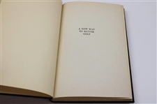 1946 'A New Way To Better Golf' Book by Alex Morrison