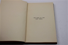 1925 'The Basis of the Golf Swing' Book by James Forrest