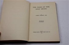 1925 'The Basis of the Golf Swing' Book by James Forrest