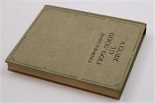 1925 'A Guide To Good Golf' by James Barnes