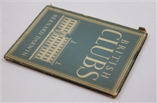 1933 'British Clubs' by Bernard Darwin