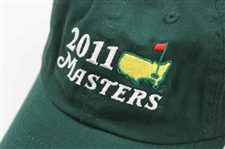 2011 Masters Tournament Green & Lt Yellow Dated Caddy Hats