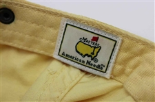 2011 Masters Tournament Green & Lt Yellow Dated Caddy Hats