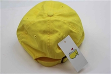 Four (4) 2016 Masters Caddy Hats - Green Circle Logo, Rectangle Patch, Top Dated & Under Dated