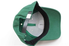 Four (4) 2016 Masters Caddy Hats - Green Circle Logo, Rectangle Patch, Top Dated & Under Dated