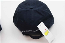 Two (2) 2016 Drive, Chip & Putt National Finals Navy Caddy Hats - New w/Tags
