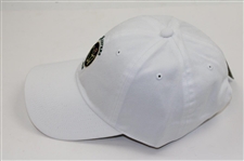 2019 Masters Tournament Embroidered Navy Circle Logo White Hat - New w/Tag