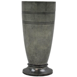Pewter Cup With Golfer Motif