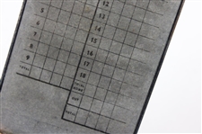 Metal Framed Scorecard