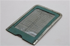 Metal Framed Scorecard