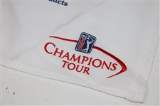 Billy Casper & Hal Sutton Signed Champions Tour 3M Championship Flag JSA ALOA