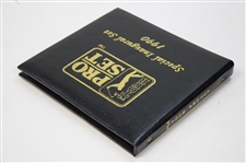 Chi Chi Rodriguez's Personal 1990 Special Inaugural Set PGA Tour Cards w/Black Binder