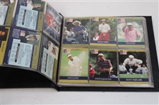 Chi Chi Rodriguez's Personal 1990 Special Inaugural Set PGA Tour Cards w/Black Binder